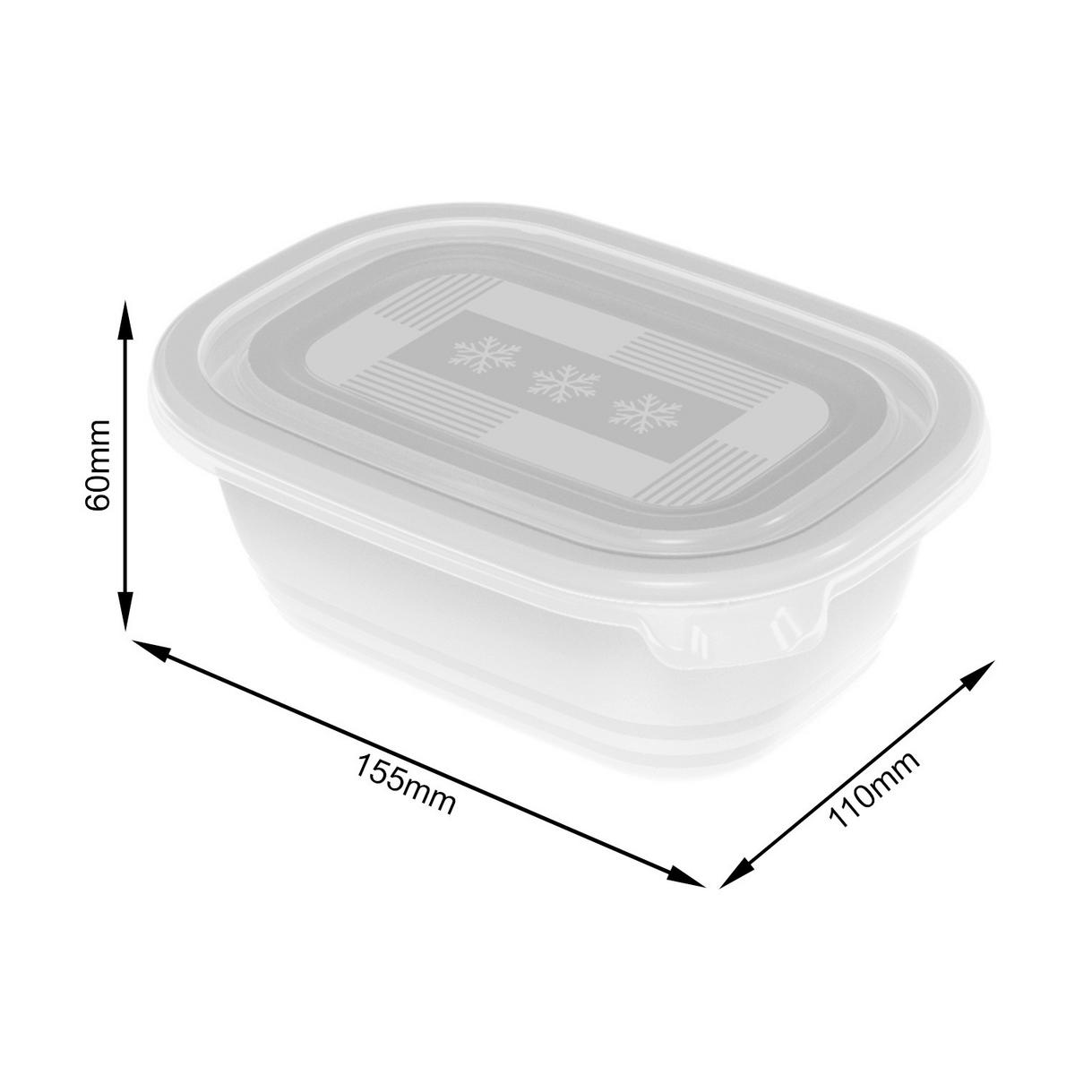 GEFRIERDOSE FREEZE 0,5 L  - Transparent, Basics, Kunststoff (15,5/11/10,5cm) - Rotho
