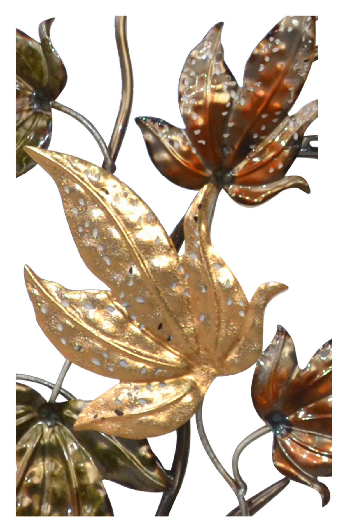 WANDDEKO Metall  - Grün, Design, Metall (5/104/52cm) - MID.YOU