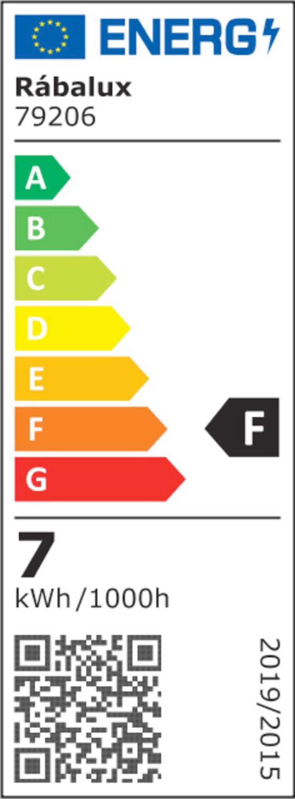 LED ŽARULJA GU10 , 7 W , 650 lm , 3000 K   - crna, Basics, plastika (5/5,5cm)