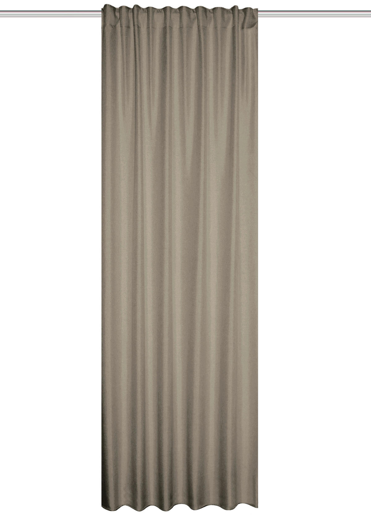 WÄRMESCHUTZVORHANG Verdunkelung  - Beige, Basics, Textil (135/145cm)
