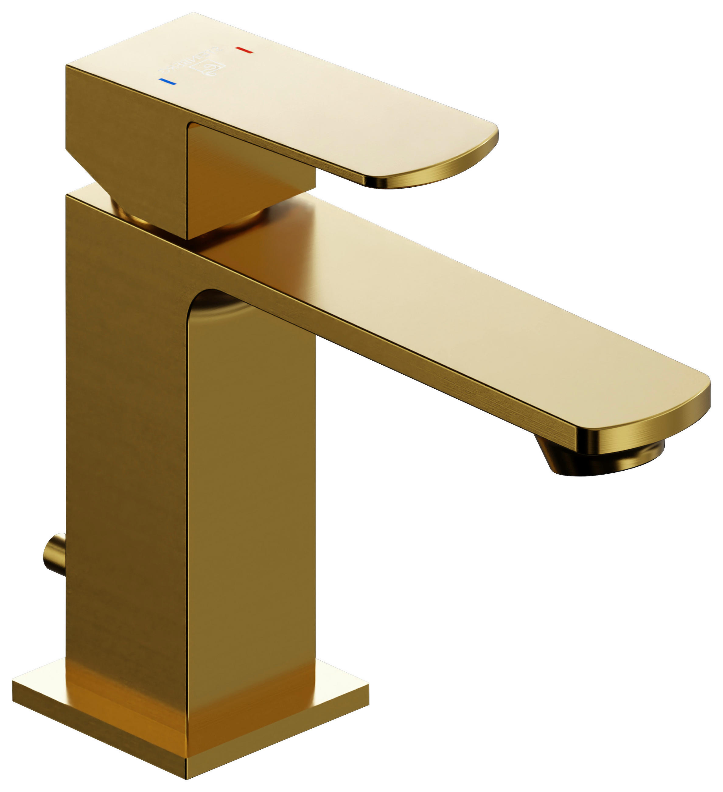 XXXLutz Waschtischarmatur Steinberg Serie 342 Gold 3.6x14.6x15.5 cm