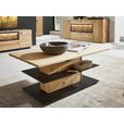 COUCHTISCH in Holz, Metall 120/70/47,6-66,9 cm  - Wildeiche/Schwarz, Natur, Holz/Metall (120/70/47,6-66,9cm) - Valnatura