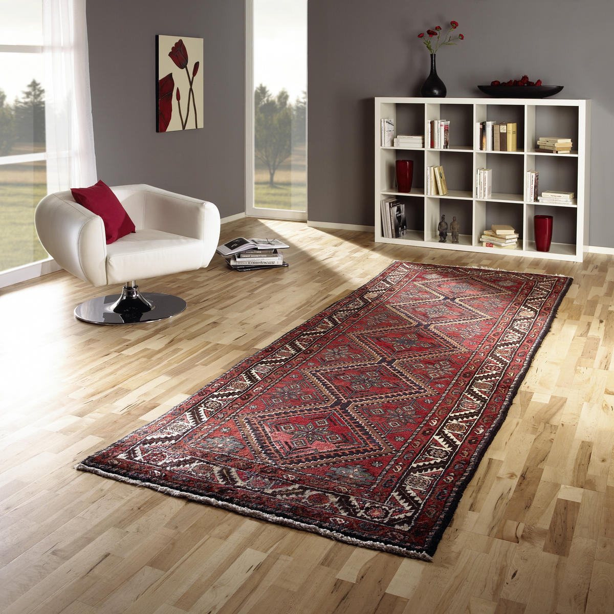 ORIENTTEPPICH 110/300 cm Hamedan  - Rot, Lifestyle, Textil (110/300cm) - Cazaris