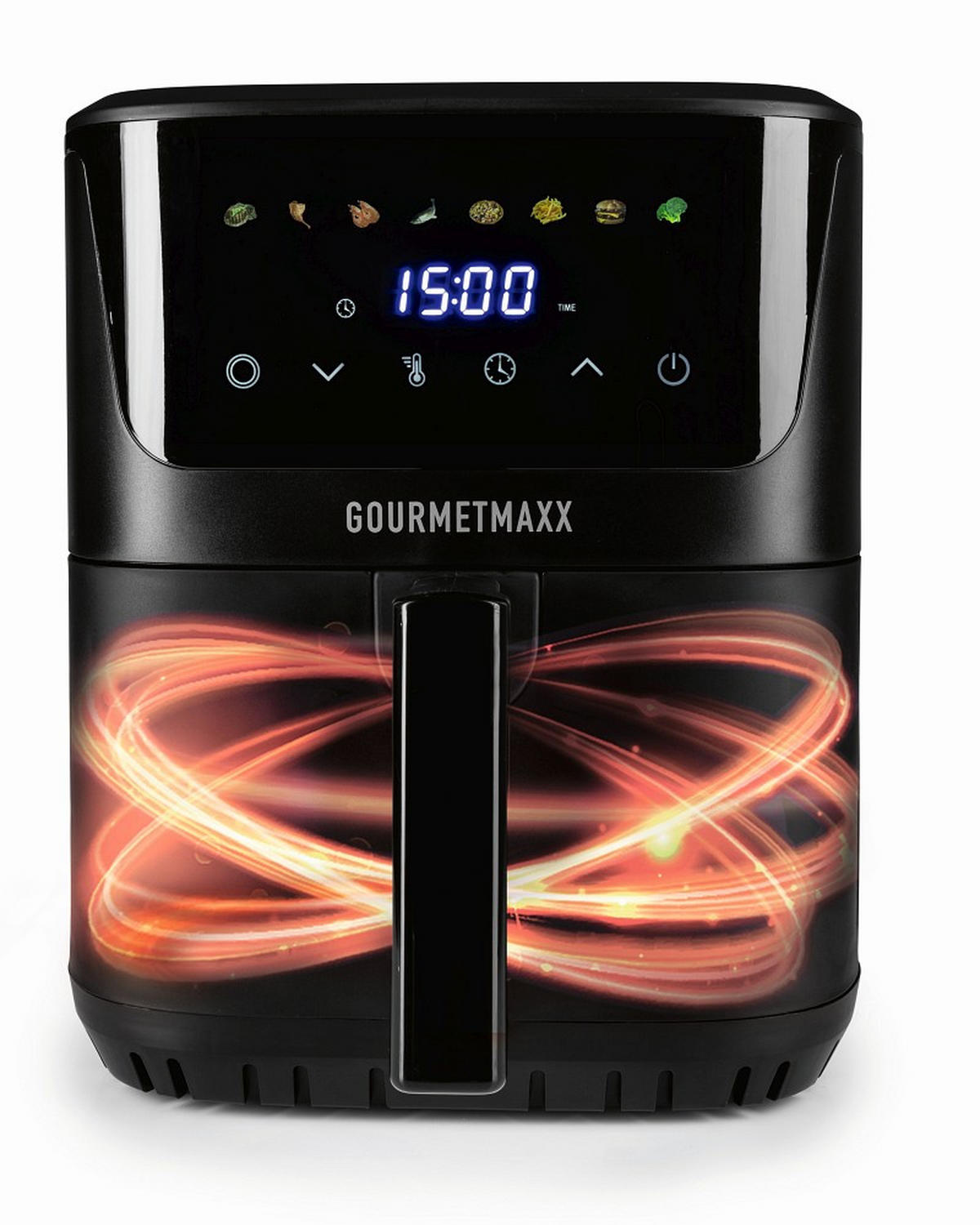 HEIßLUFTFRITTEUSE GOURMETmaxx 6,5 L  - Schwarz, Basics, Kunststoff/Metall (39/28,6/33,5cm) - GOURMETMAXX