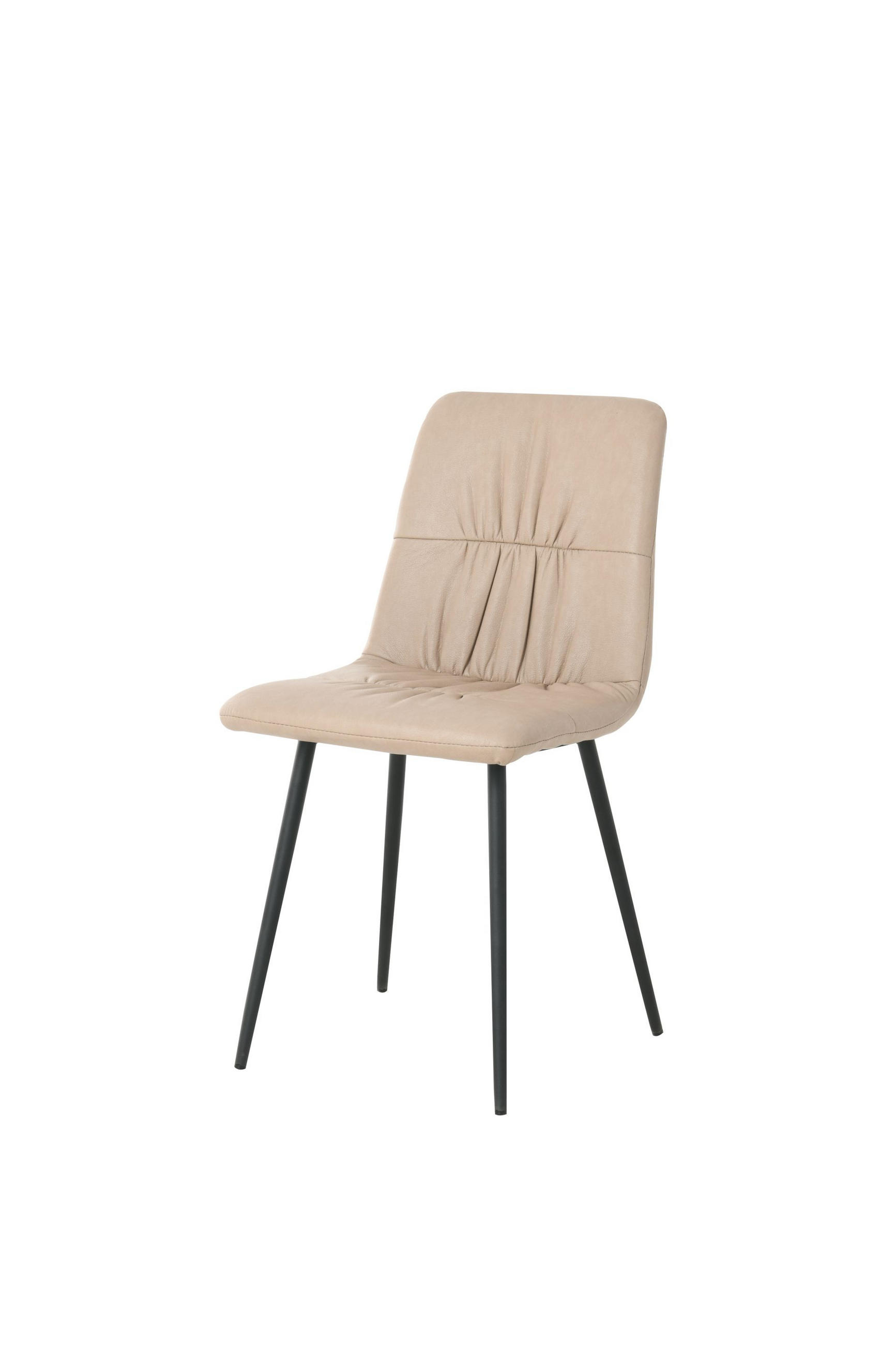 STOLICA  bež       - bež/crna, drvo/metal (45/88/54cm)