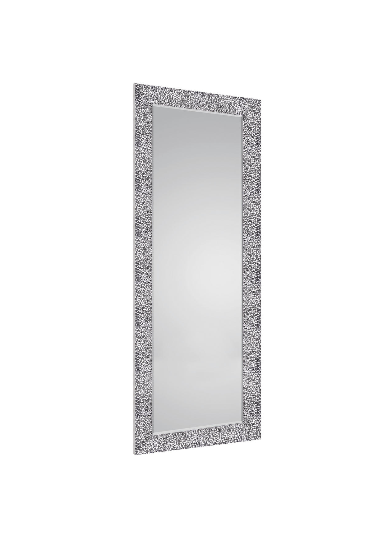 WANDSPIEGEL 50/150/2 cm    in rechteckig  - Chromfarben/Schwarz, Trend, Glas/Kunststoff (50/150/2cm) - Boxxx