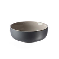 MÜSLISCHALE Jasper 14 cm  - Weiss/Ahornfarben, Design, Keramik (14cm) - Ritzenhoff Breker