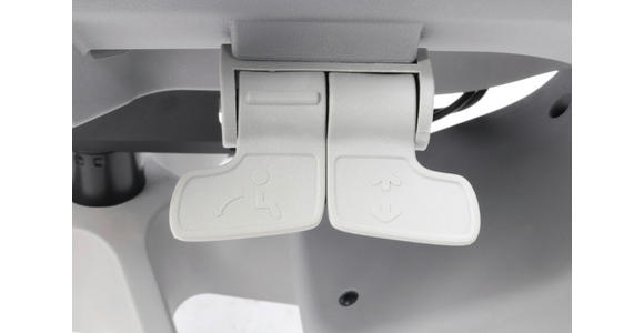 DREHSTUHL  in Netzbespannung Grau  - Grau, MODERN, Kunststoff/Textil (72,5/109-118/73cm) - Novel