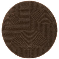 WEBTEPPICH 120 cm Braun  - Braun, Design, Textil (120cm) - Novel