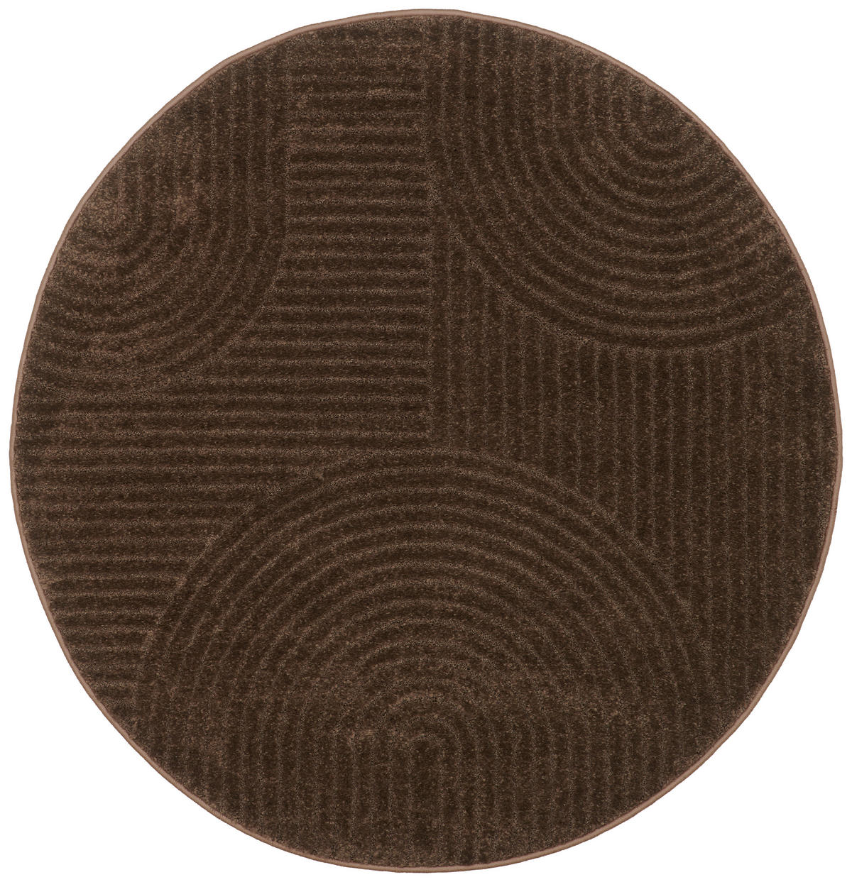 WEBTEPPICH 120 cm Braun  - Braun, Design, Textil (120cm) - Novel