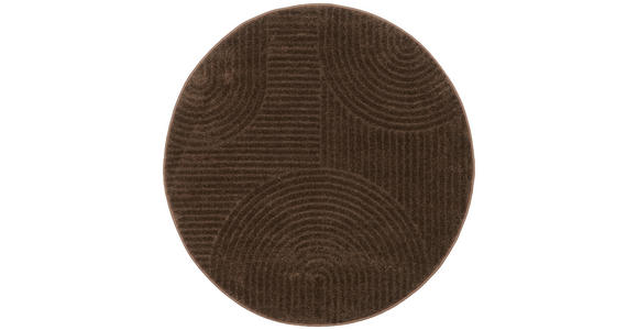 WEBTEPPICH 120 cm Braun  - Braun, Design, Textil (120cm) - Novel