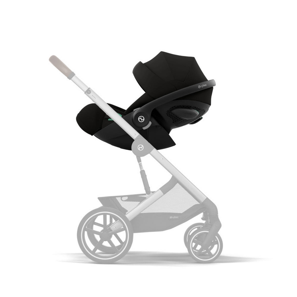 BABYSCHALE Cloud G i-Size  - Schwarz, Basics, Kunststoff/Textil (68-72/43.5/35.5-59.5cm) - cybex GOLD