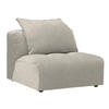 SESSEL in Flachgewebe Beige  - Beige/Schwarz, MODERN, Kunststoff/Textil (98/77/108cm) - Stylife