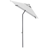 SONNENSCHIRM 210 cm Hellgrau  - Anthrazit/Hellgrau, Basics, Textil/Metall (150/210cm) - Kettler