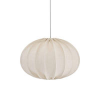 HÄNGELEUCHTE 40 cm  - Beige, Trend, Textil (40cm)