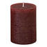 STUMPENKERZE - Dunkelrot, Basics (5,8/8cm) STUMPENKERZE - Dunkelrot, Basics (5,8/8cm)