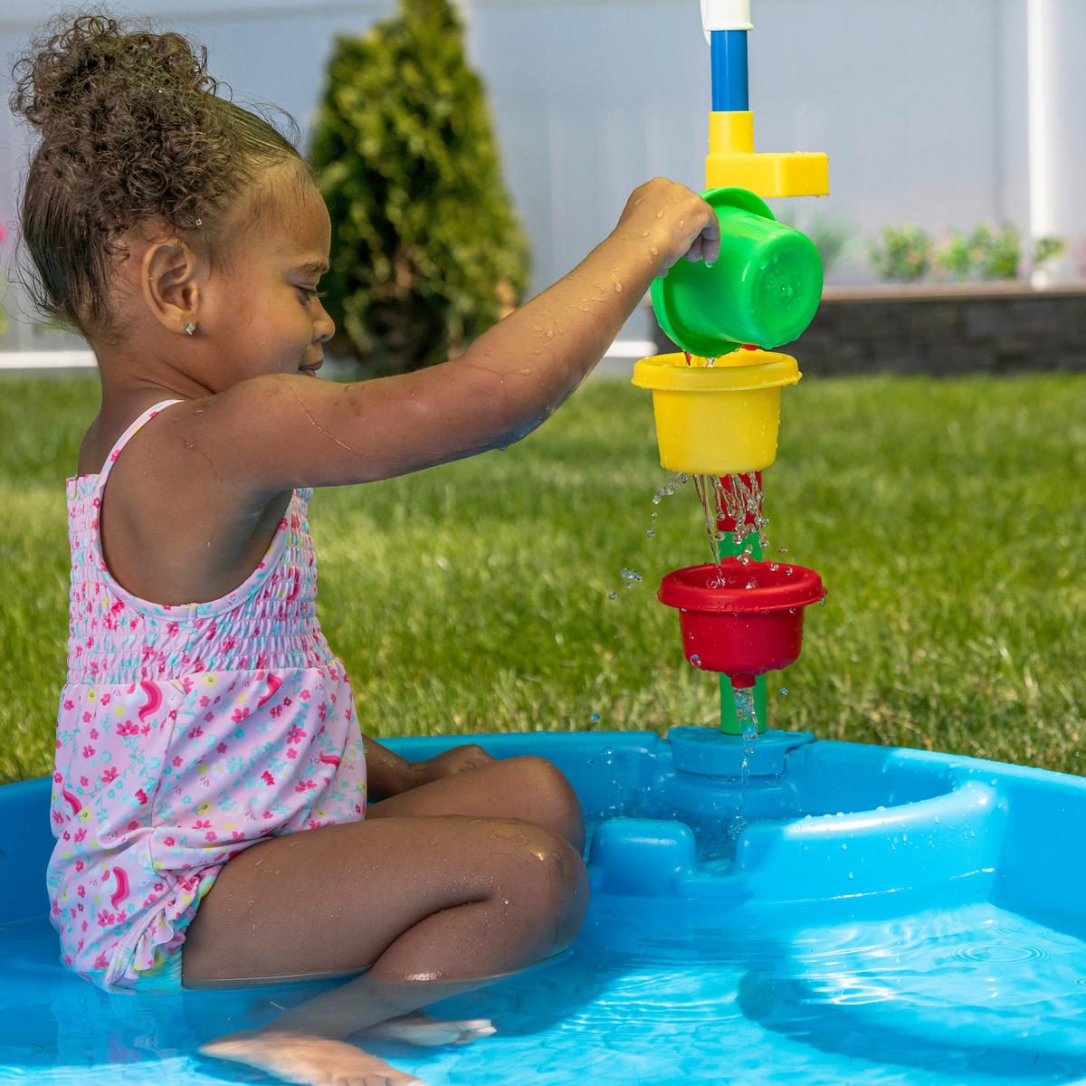 KINDERSPIELSET - Blau, Konventionell, Kunststoff (101,6/127/102cm)