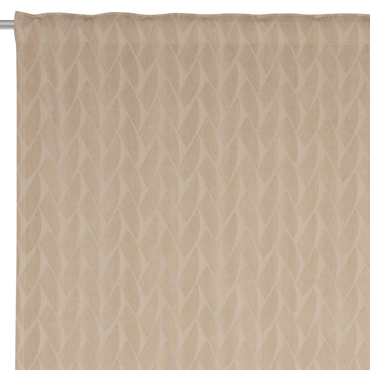 FERTIGVORHANG blickdicht  - Beige, Konventionell, Textil (140/260cm) - Dieter Knoll