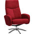 RELAXSESSEL Relaxfunktion - Chromfarben/Rot, Design, Textil/Metall (71/104/72cm) - Welnova RELAXSESSEL Relaxfunktion - Chromfarben/Rot, Design, Textil/Metall (71/104/72cm) - Welnova