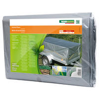 SCHUTZPLANE  - Silberfarben/Grün, Basics (1000/1200cm)