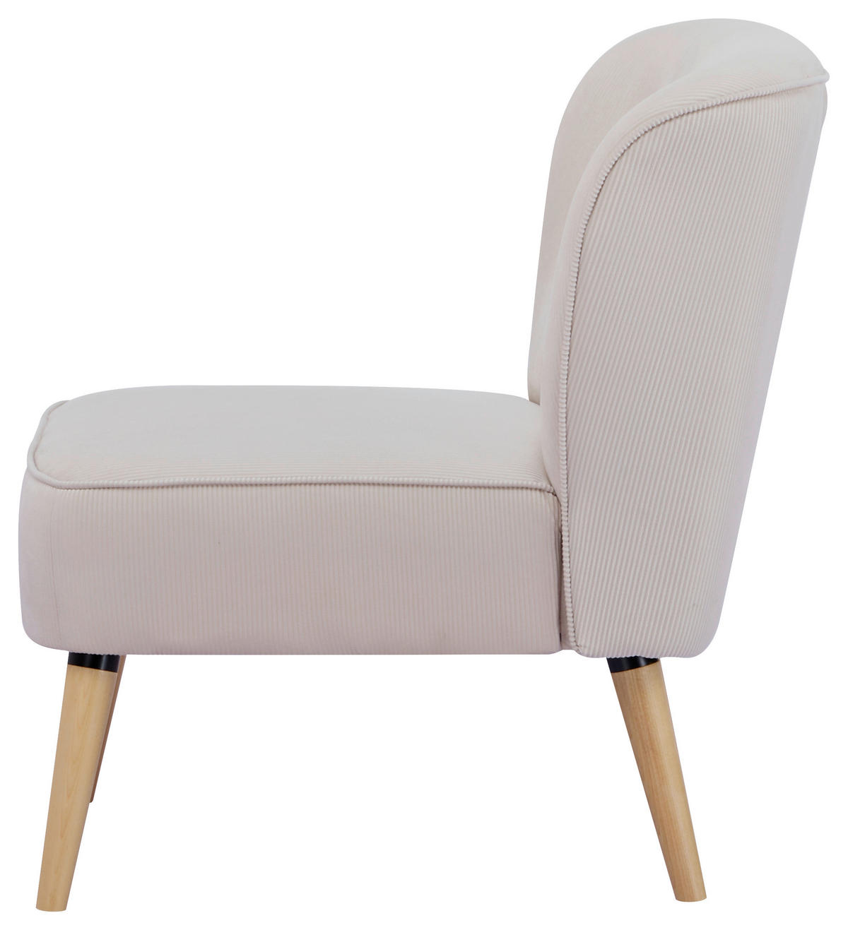 KŘESLO, textil, béžová - přírodní barvy/béžová, Design, dřevo/textil (75/82/80cm) - Livetastic