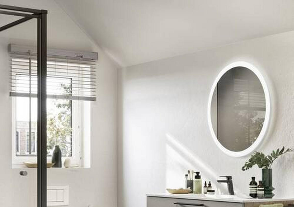BADEZIMMERSPIEGEL 75/75/2,5 cm  - MODERN, Glas (75/75/2,5cm) - Celina Home