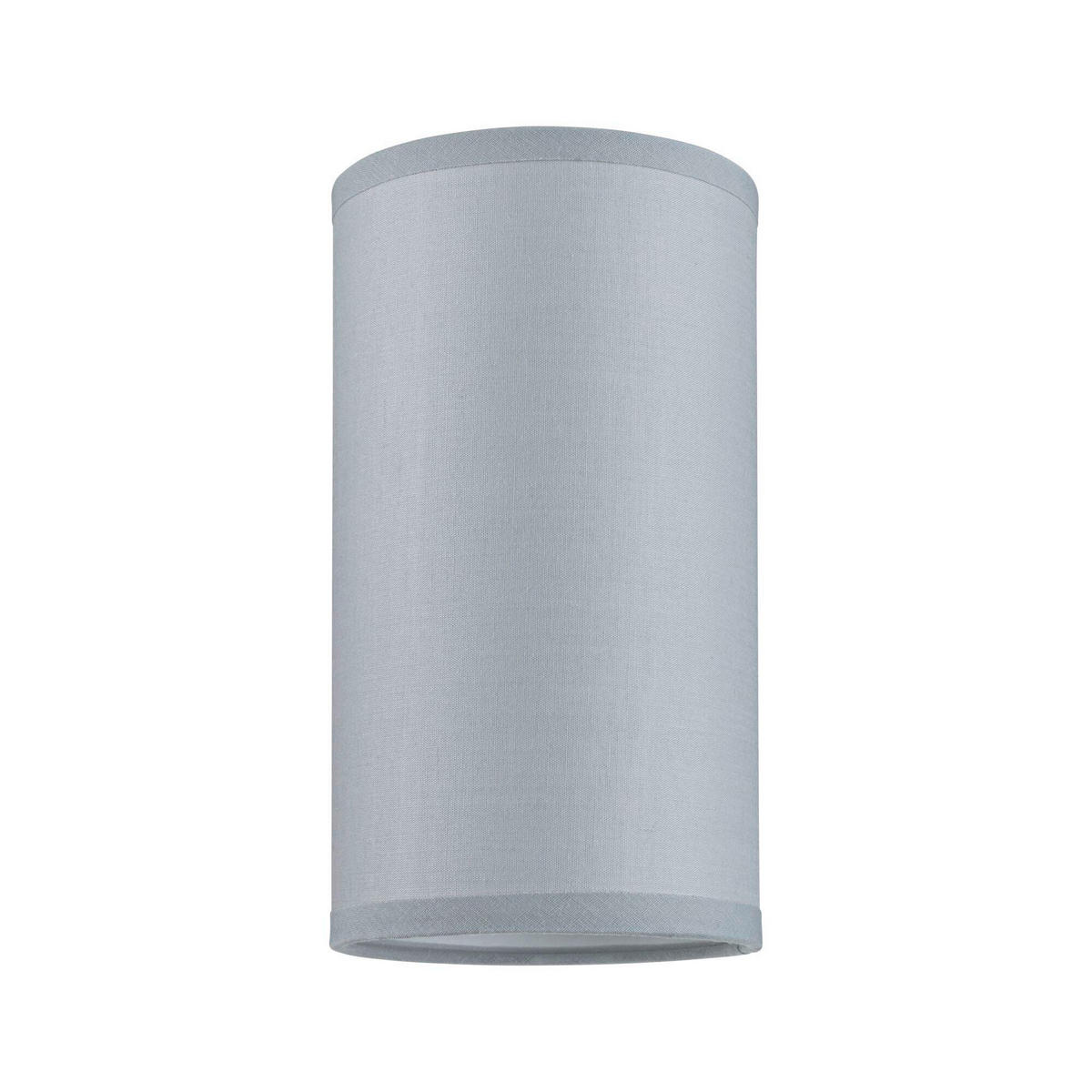 SCHIENENSYSTEM-LEUCHTENSCHIRM - Hellgrau, Basics, Textil (10/18cm) - Paulmann