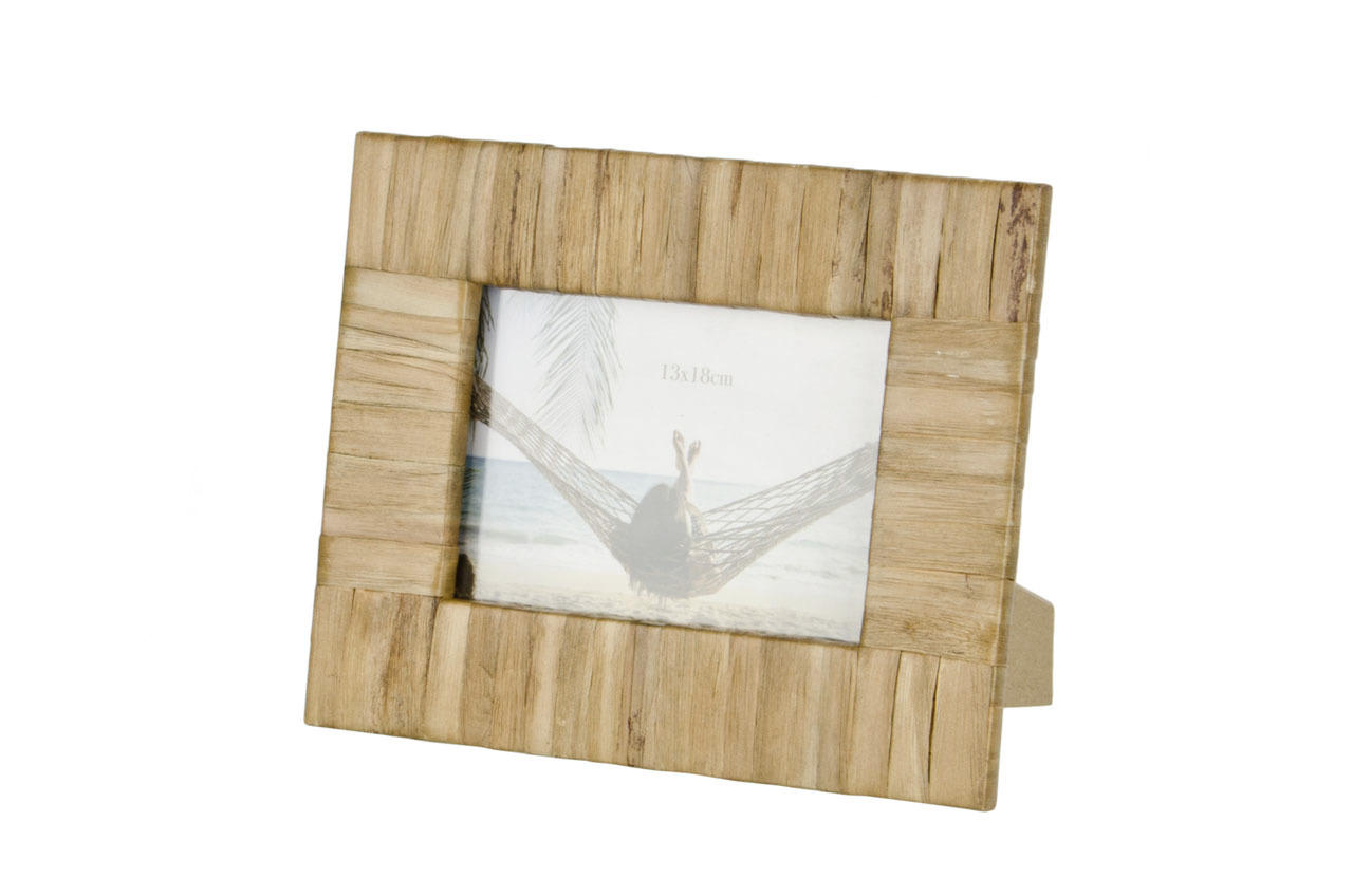 RÁM NA OBRAZY, 1 foto 18 cm x 13 cm - béžová, Basics, drevo/prírodné materiály (27/22/1,5cm)