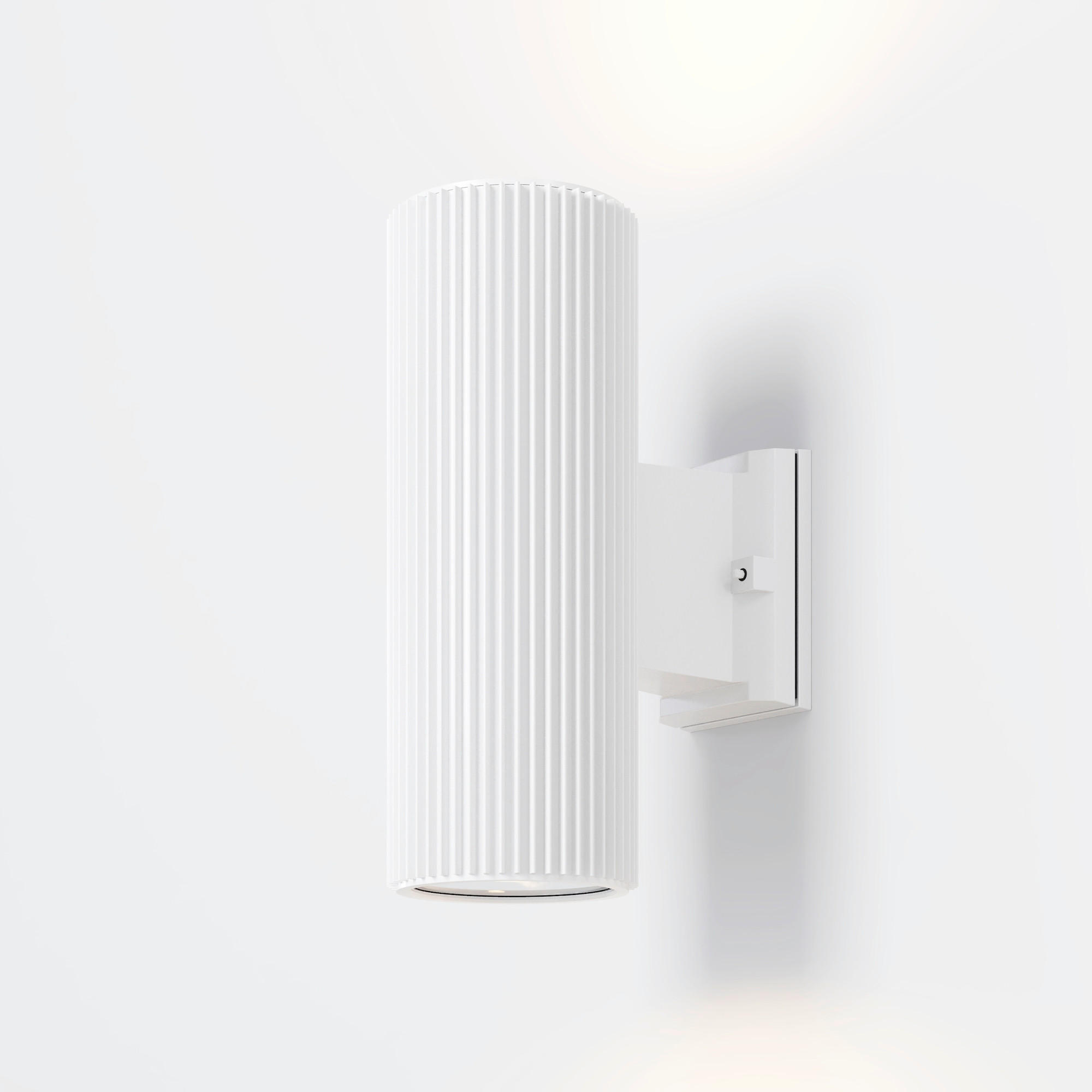 VÄGGLAMPA FÖR UTOMHUS - vit, Trend, metall (26/9,5/16cm) - MAYTONI