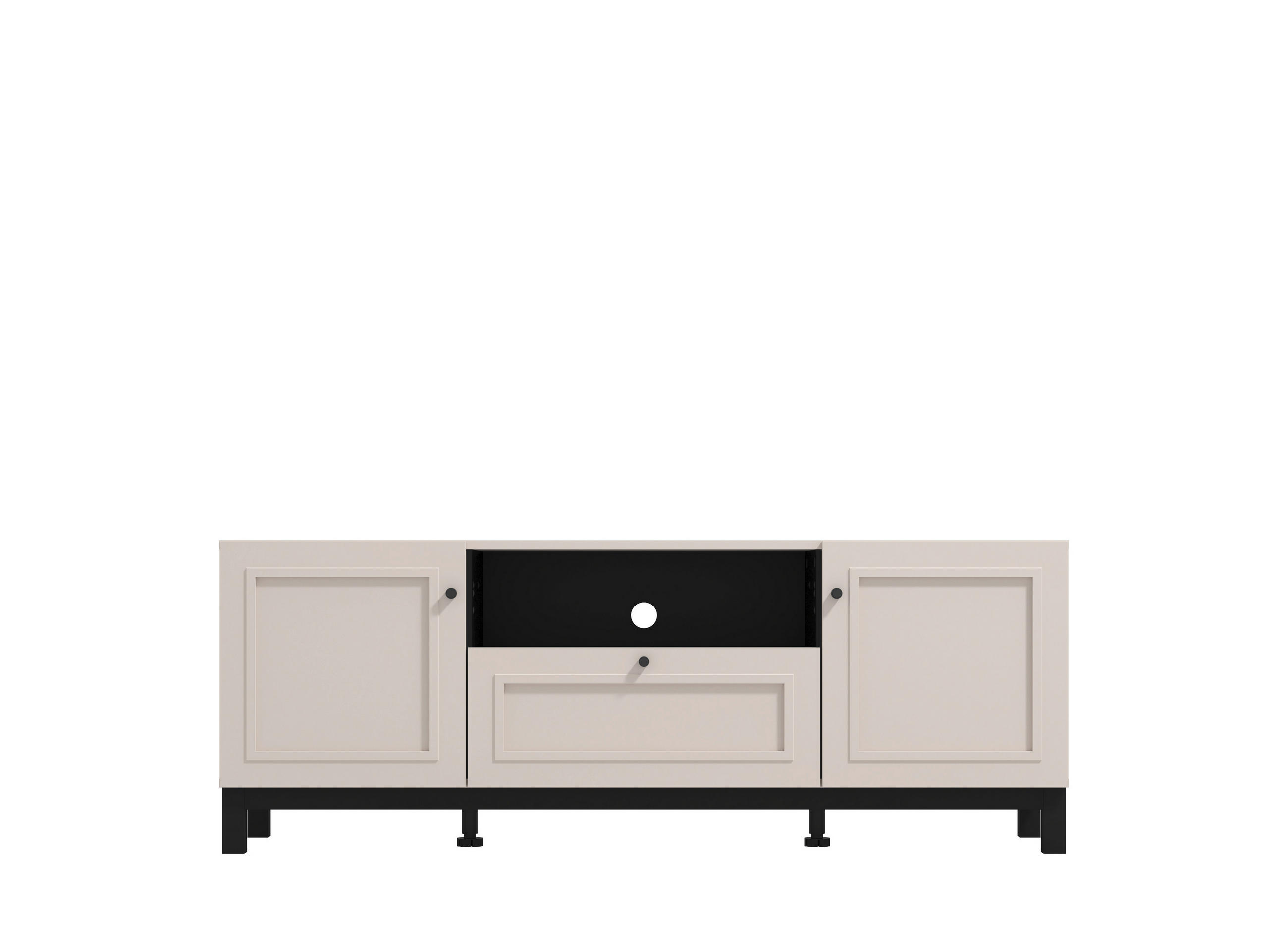 TV-ELEM 154/57/42 cm  - kasmír, Basics, faalapú anyag (154/57/42cm) - Ti'me