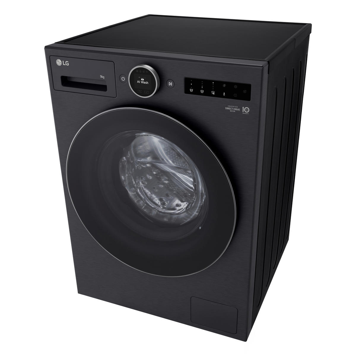 WASCHMASCHINE F4WX9092B   - Schwarz, Basics, Metall (60/89/56,5cm) - LG