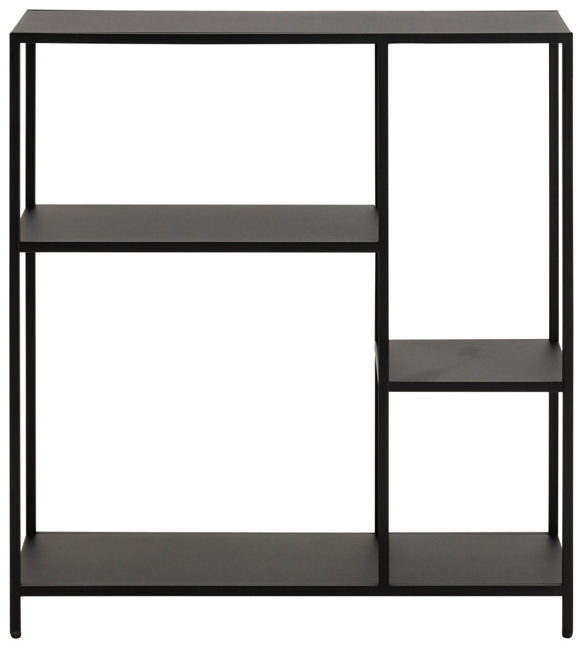 REGALELEMENT Schwarz  - Schwarz, KONVENTIONELL, Metall (79,5/86/30cm) - MID.YOU
