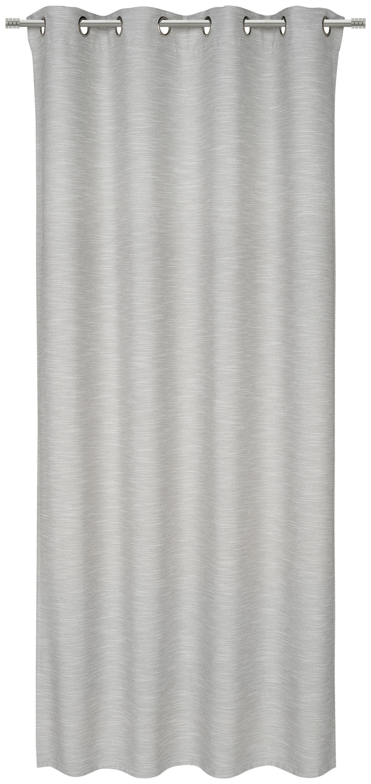 ZÁVES S OČKAMI, nepriehľadné, 140/245 cm - prírodná farba, Basics, textil (140/245cm) - Esposa