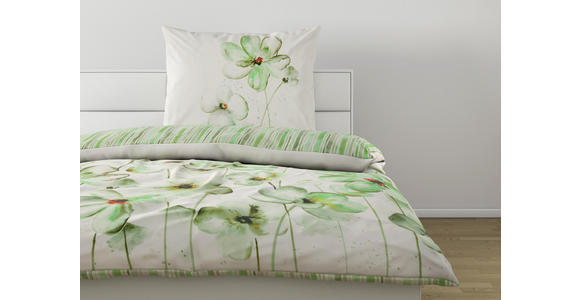 BETTWÄSCHE 140/200 cm - Grün, KONVENTIONELL, Textil (140/200cm) - Ambiente