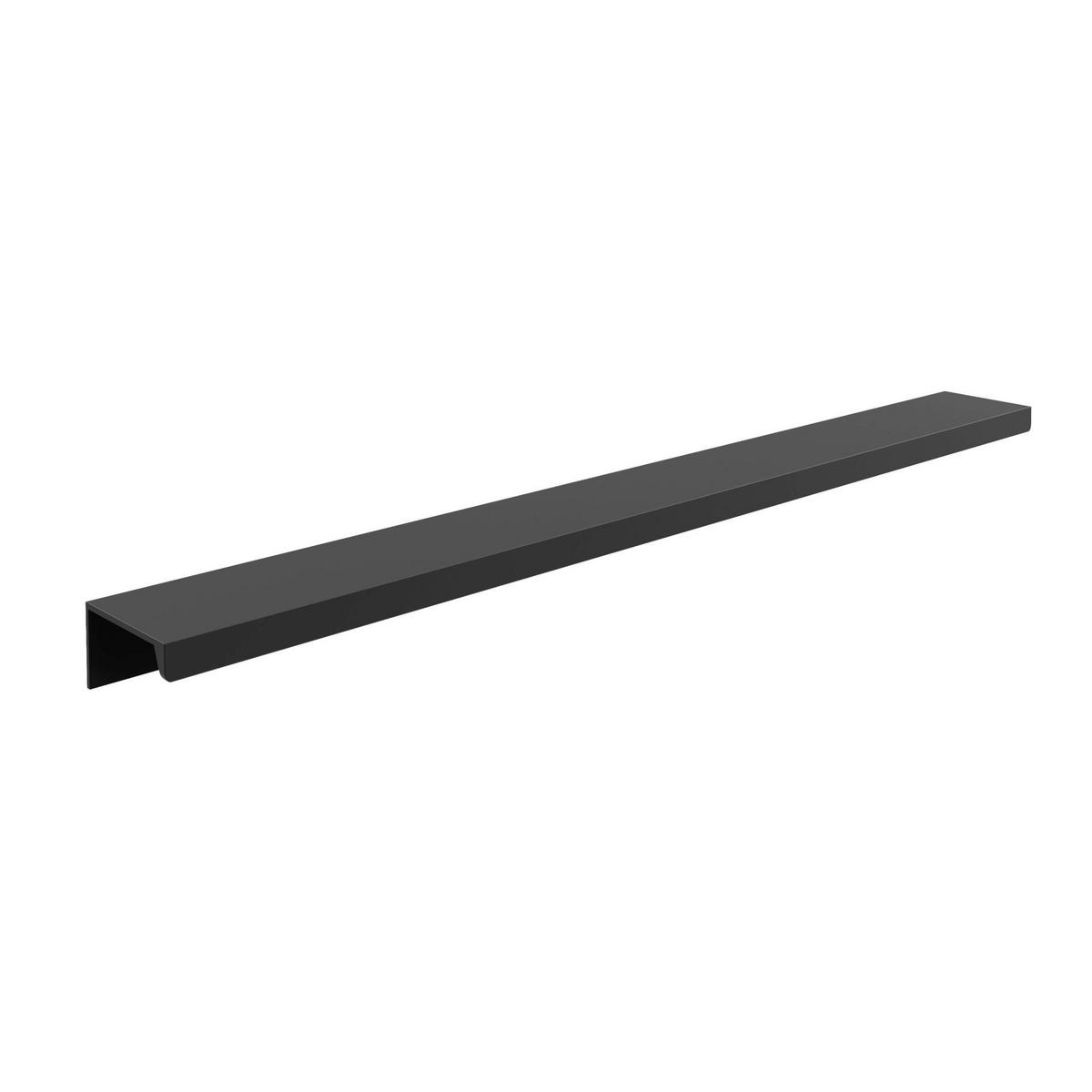 MIDISCHRANK 40,2/125,7/32 cm  - Eiche dunkel/Schwarz, Basics, Glas/Holzwerkstoff (40,2/125,7/32cm) - MID.YOU