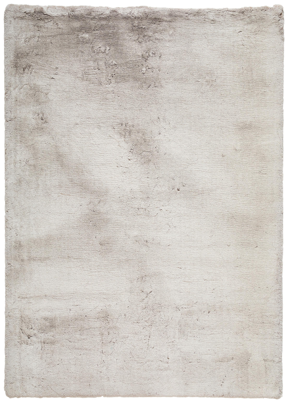 HOCHFLORTEPPICH 160/230 cm Braun, Weiß rechteckig  - Braun/Weiß, Basics, Textil (160/230cm) - Novel