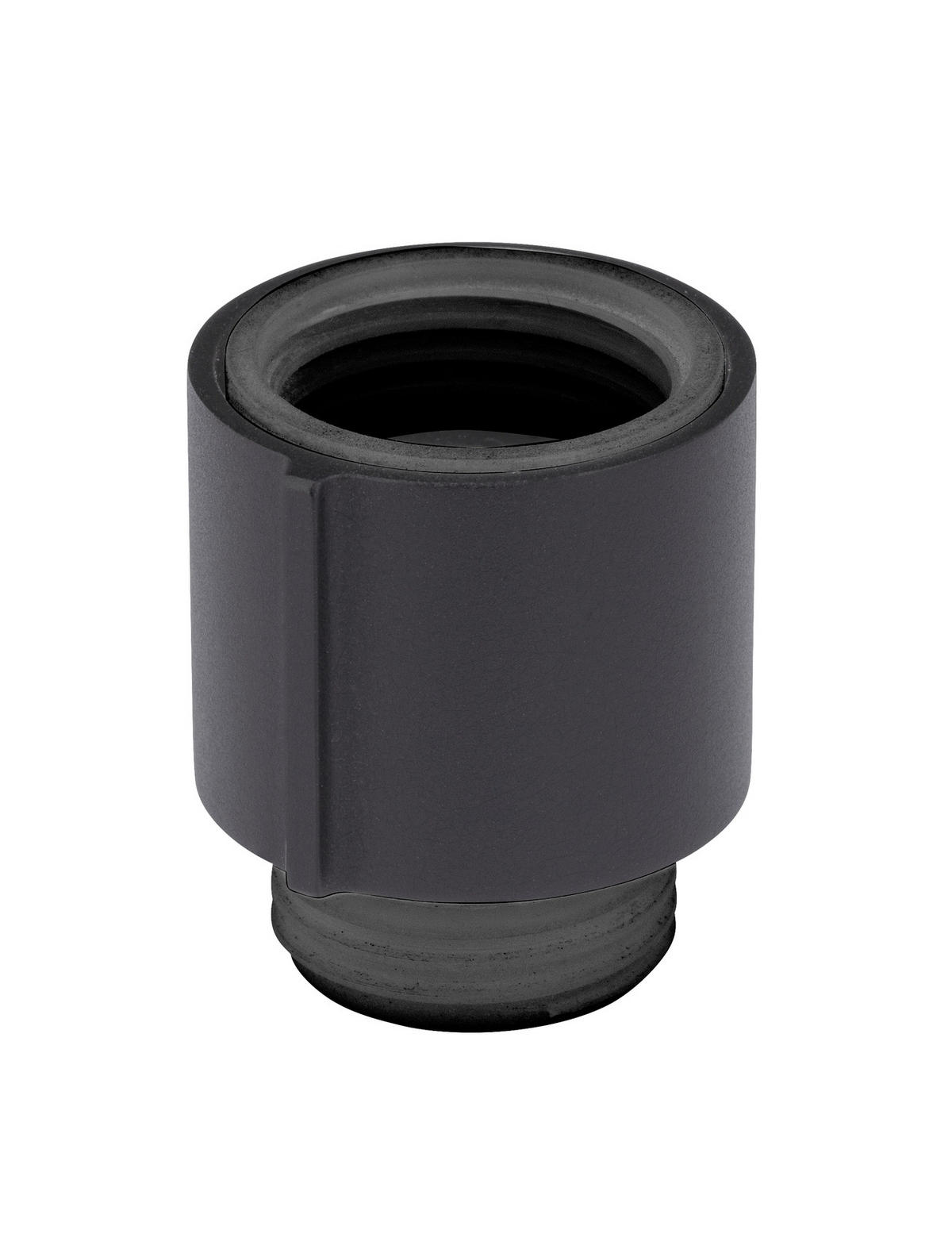 WASSERSPARER  - Schwarz, Basics, Kunststoff (2,8/3,3cm) - Wenko