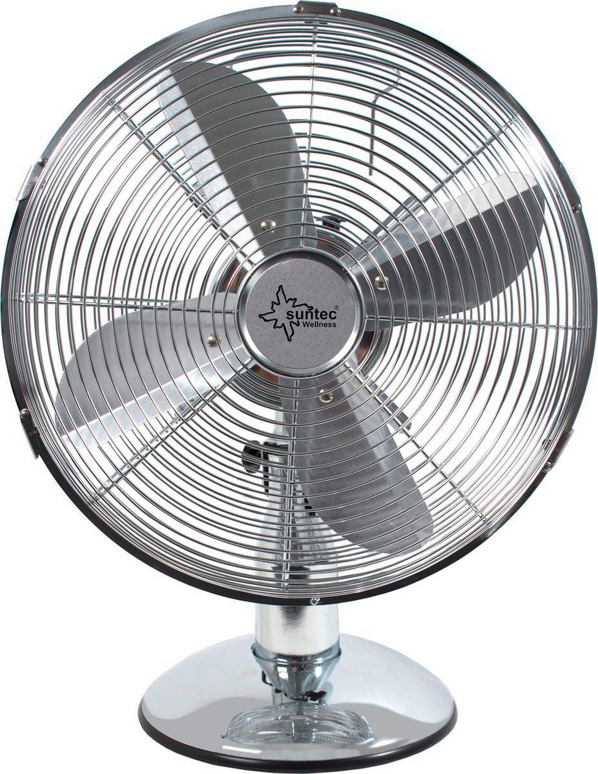 VENTILATOR STOLNI  - boje kroma, Basics, metal (27/34,7/43,5cm)