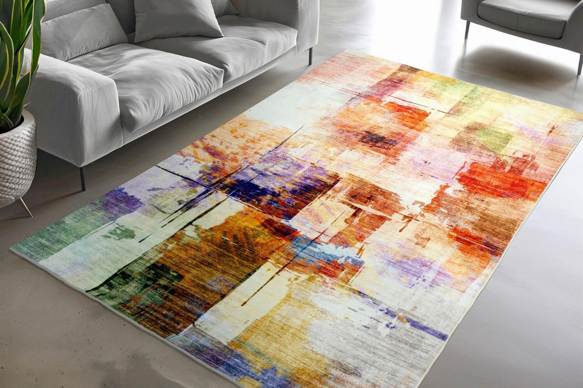 FLACHWEBETEPPICH 120/170 cm My Avantgarde Multicolor  - Multicolor, KONVENTIONELL, Textil (120/170cm) - Obsession