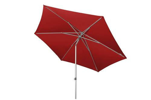 SONNENSCHIRM 270 cm Rot  - Rot, KONVENTIONELL, Textil/Metall (270/270cm) - Doppler