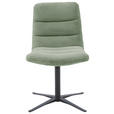 STUHL - Schwarz/Graugrün, Design, Textil/Metall (52/88/66cm) - Dieter Knoll