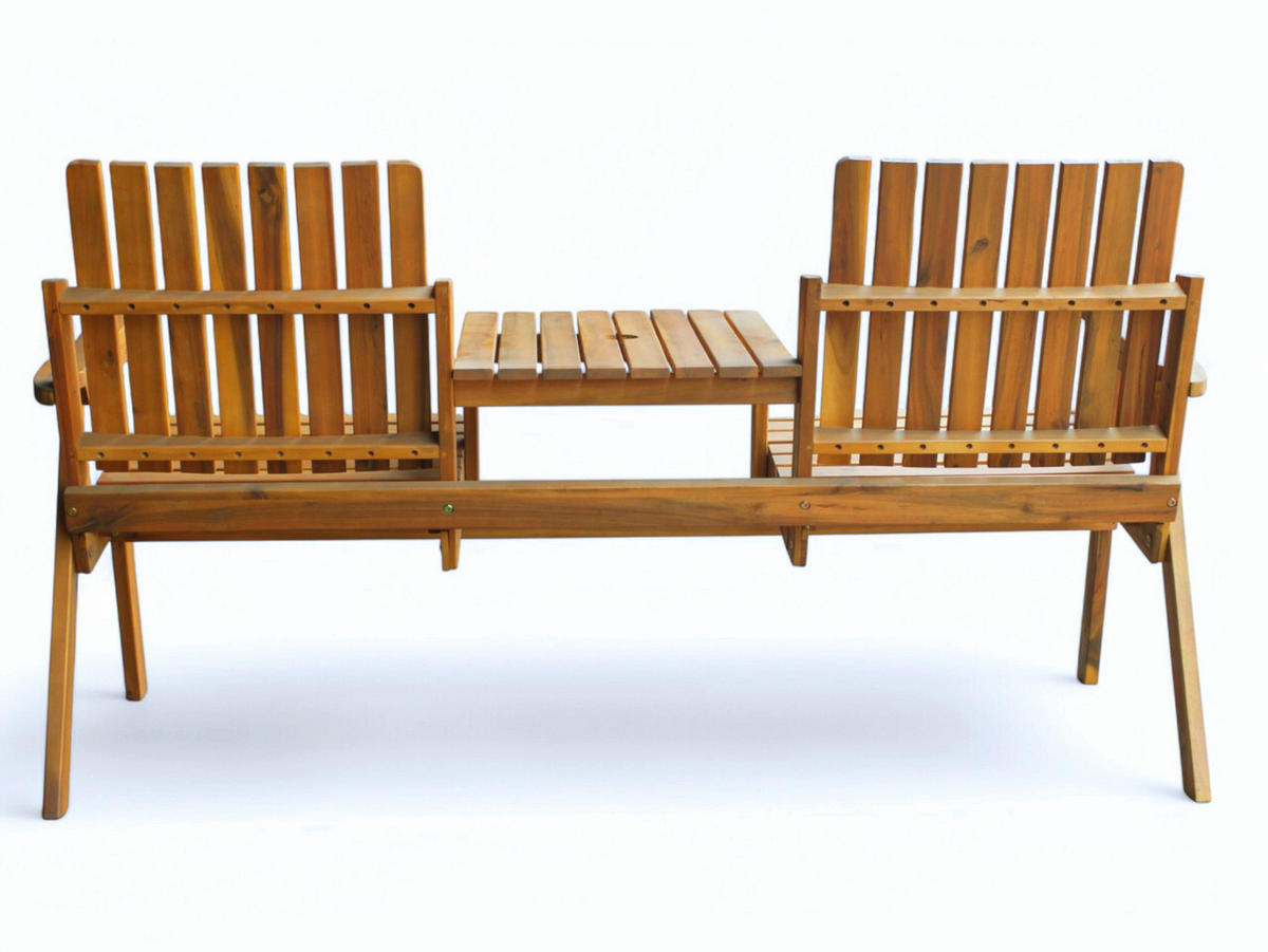 ZÁHRADNÁ LAVICA, akácia, drevo - farba akácie, Basics, drevo (153/65/82cm) - Prestige Home