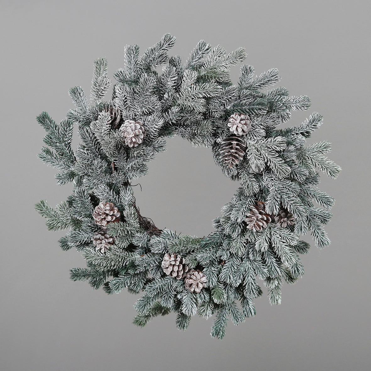 KUNSTPFLANZE  - Weiss, Basics, Kunststoff (45cm) - X-Mas