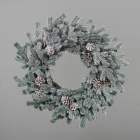 KUNSTPFLANZE  - Weiß, Basics, Kunststoff (45cm) - X-Mas