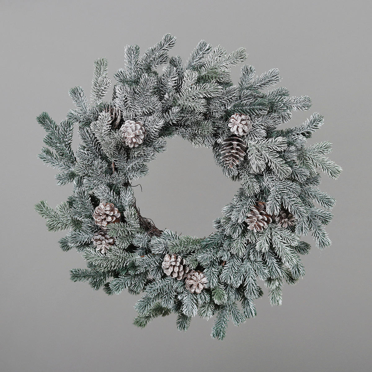 KUNSTPFLANZE  - Weiß, Basics, Kunststoff (45cm) - X-Mas
