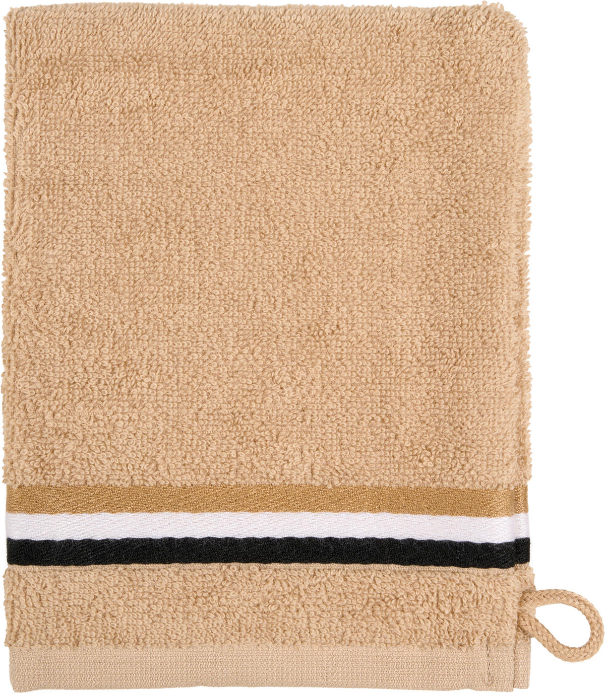 WASCHLAPPEN Hellbraun  - Hellbraun, Design, Textil (15/21cm) - Hugo Boss