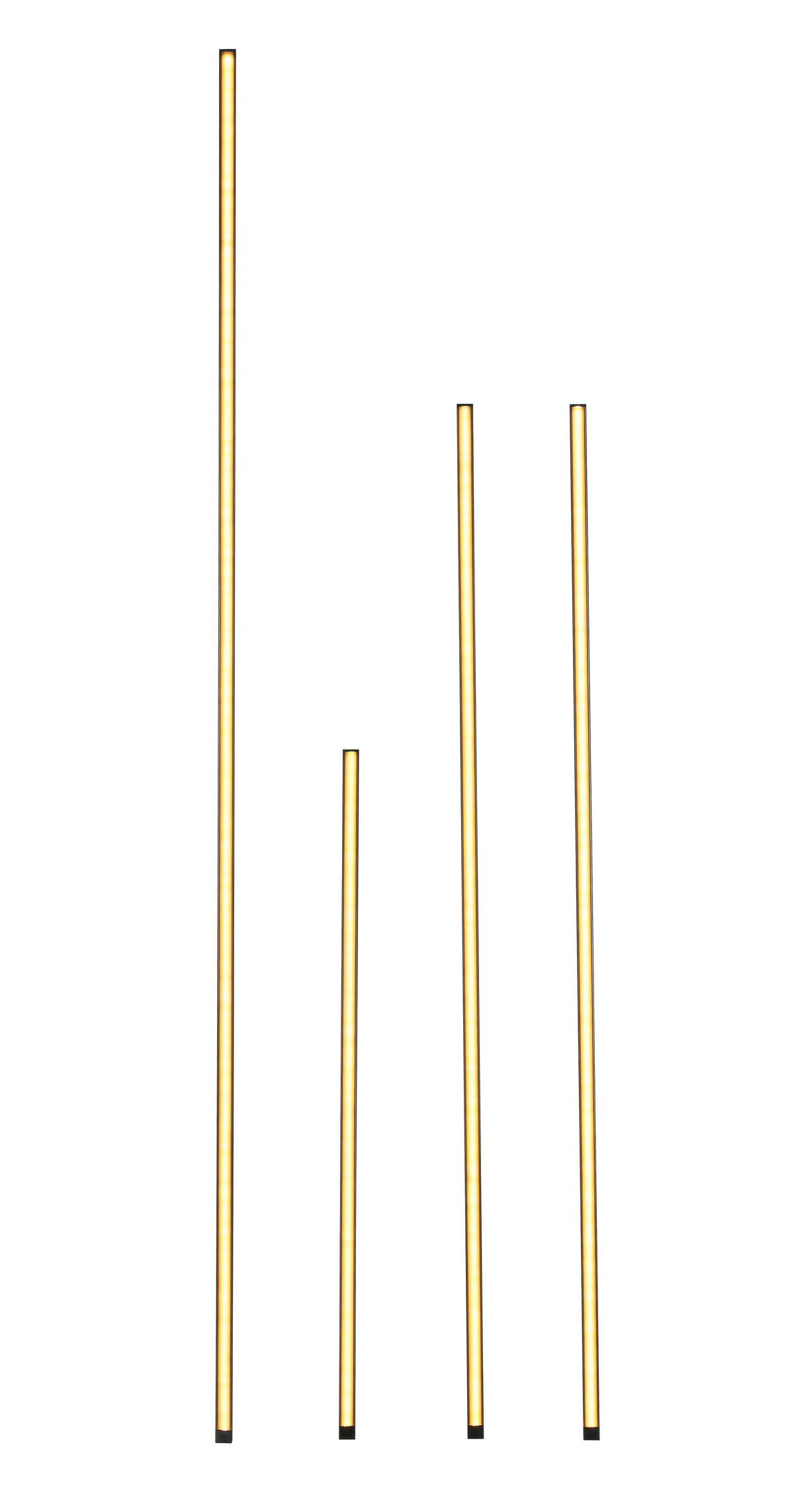 LED TRAKA - providno/crna, Trendi, plastika - Boxxx