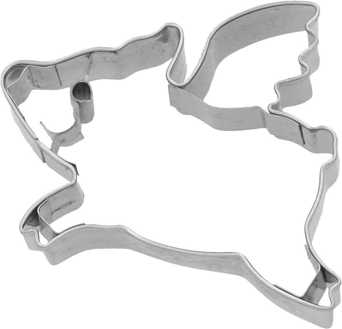 KEKSAUSSTECHFORM - Edelstahlfarben, Basics, Metall (7/5,5/2,5cm) - Birkmann