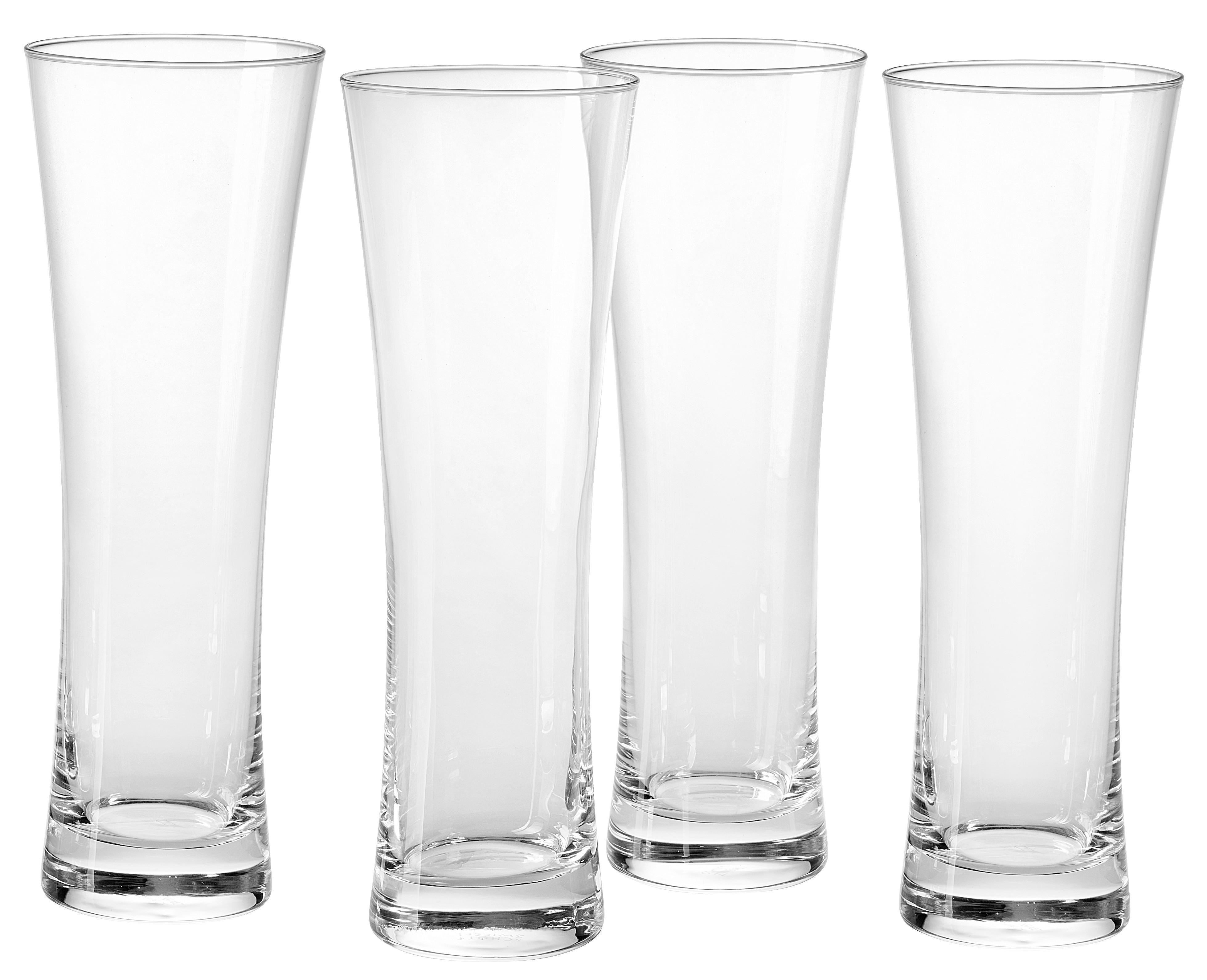 GLÄSERSET Beer Basic 4-teilig  - Klar, KONVENTIONELL, Glas (7,350/21,7cm) - Schott Zwiesel