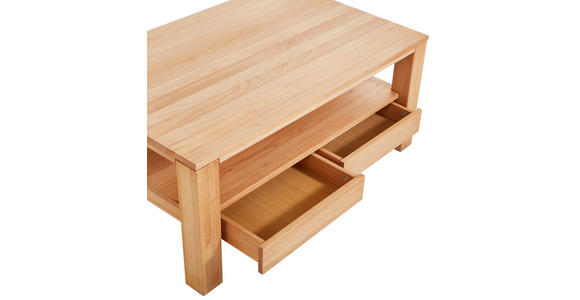 COUCHTISCH in Holz 110/70/47,5 cm  - Buchefarben, KONVENTIONELL, Holz (110/70/47,5cm) - Linea Natura